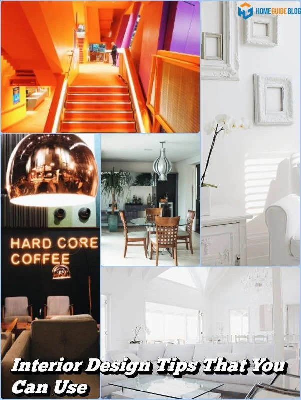 Interior Design Tips That You Can Use