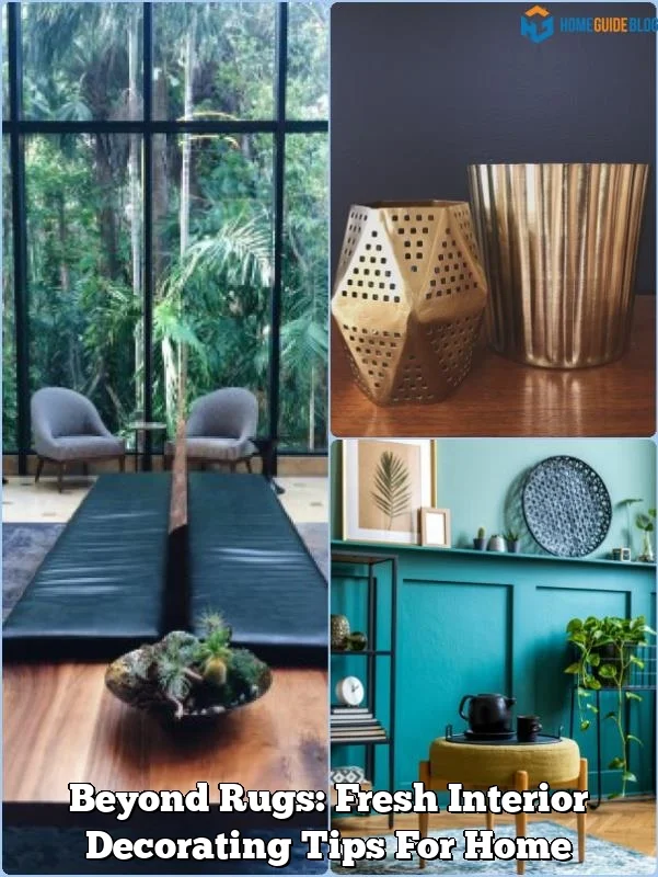 Beyond Rugs: Fresh Interior Decorating Tips For Home