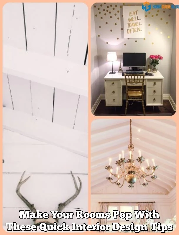 Make Your Rooms Pop With These Quick Interior Design Tips