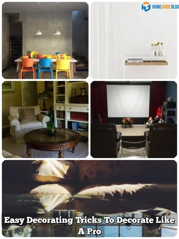 Easy Decorating Tricks To Decorate Like A Pro