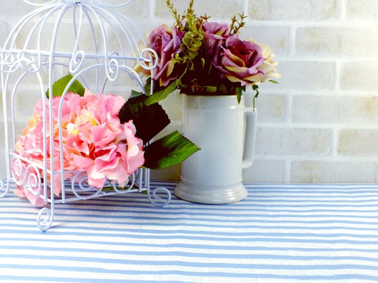 Incorporating vintage furniture and bold color palettes